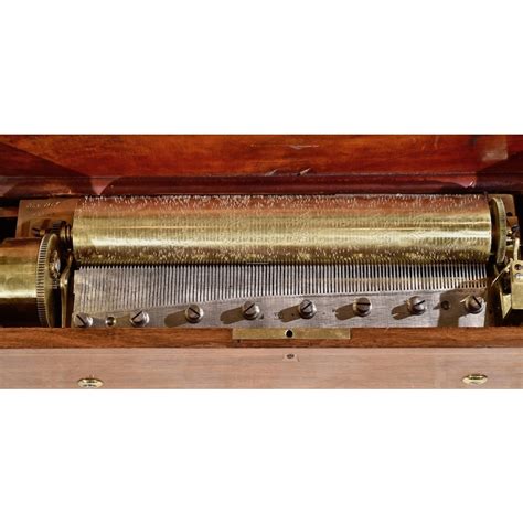 12 airs, stamped #14733item specifics condition: Swiss Le Coultre Early 11" Cylinder Music Box - Renaissance Antiques