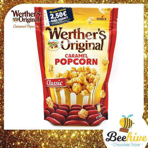 Werthers Original Caramel Popcorn Classic 140g Exp Aug 2021