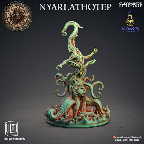 Nyarlathotep Cthulhu Hp Lovecraft Horror The Great Old Ones Clay