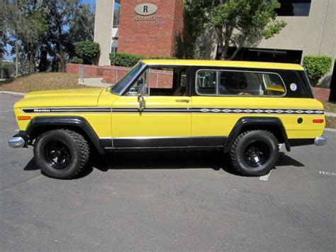 1977 Jeep Cherokee Chief Fsj 4x4 For Sale