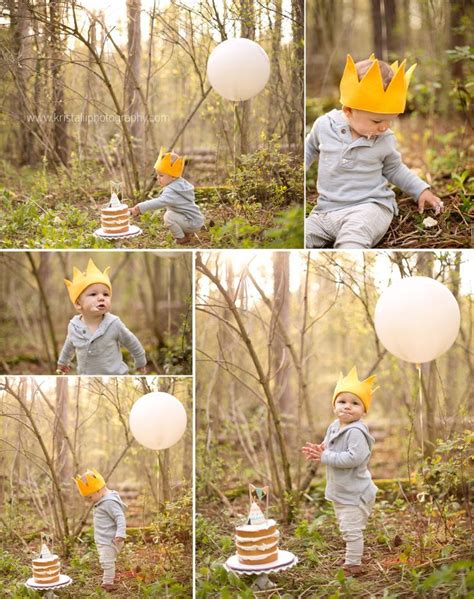 Outdoor Cake Smash In The Forest Toronto Baby Photographer Krista