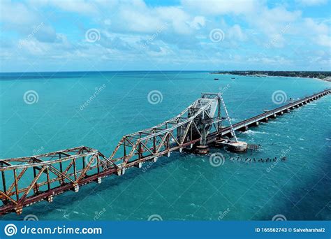 Old Rusted Bridge Stock Image Image Of Perspective 165562743