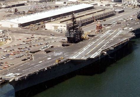 Uss Constellation Cva Cv 64 Kitty Hawk Class Aircraft Carrier Us Navy