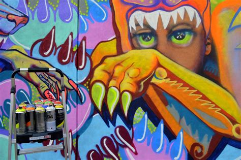 Art And Fashion Salon Legendary Female Graffiti And Street Artists Collaborate Witness Claw Money