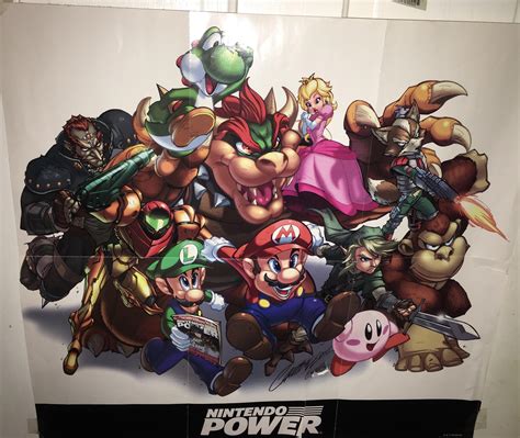 My Old Smash Bros Poster From Around The Brawl Era Im Sure Some Of
