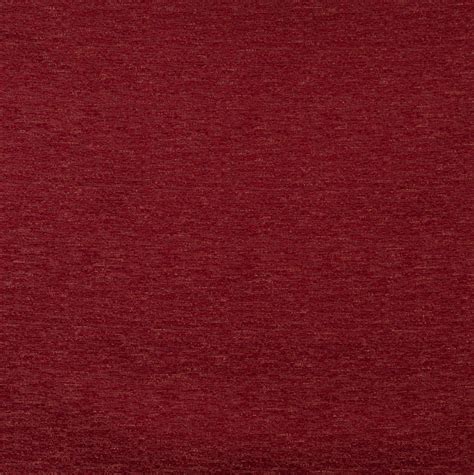 Henna Burgundy Solid Linnen Texture Tweed Damask Upholstery Fabric