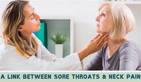 A Link Between Sore Throats And Neck Pain Ear Nose And Throat Consultants
