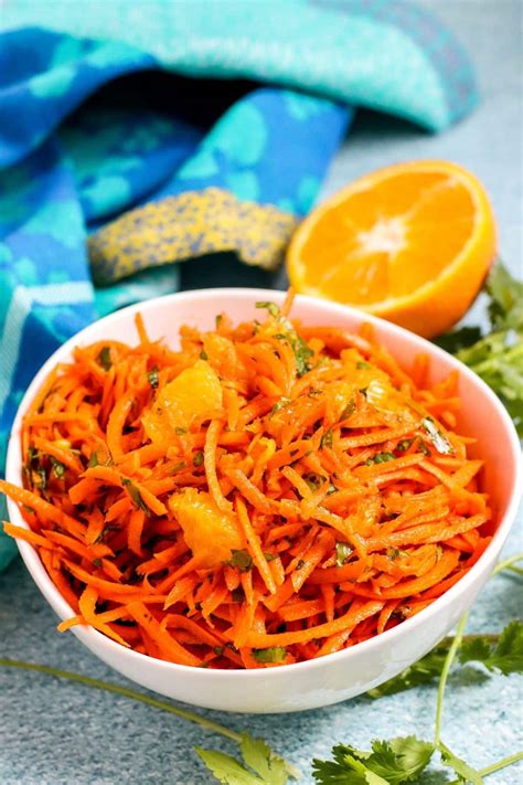 Moroccan Carrot And Orange Salad Venagredos