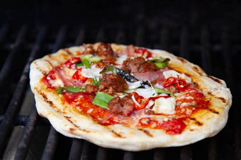 Grilled Pizza Recipe Thermal Basics Too Thermoworks