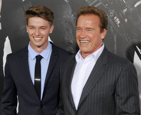 Arnold Schwarzenegger And Patrick Schwarzenegger 21 Celebrity Dads