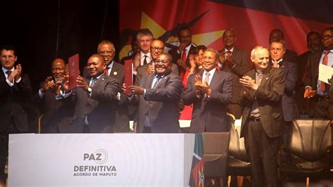 Mozambique Government And Renamo Complete Signing Of Peace Deal Afp