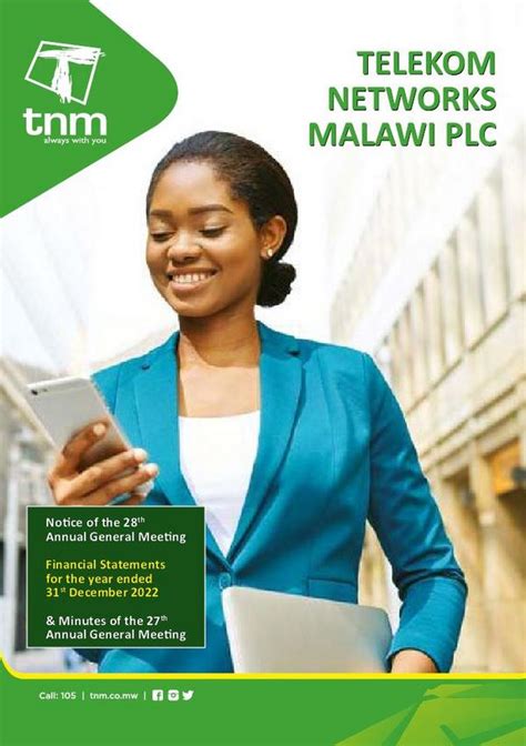 Telekom Networks Malawi Plc Tnmmw 2022 Annual Report