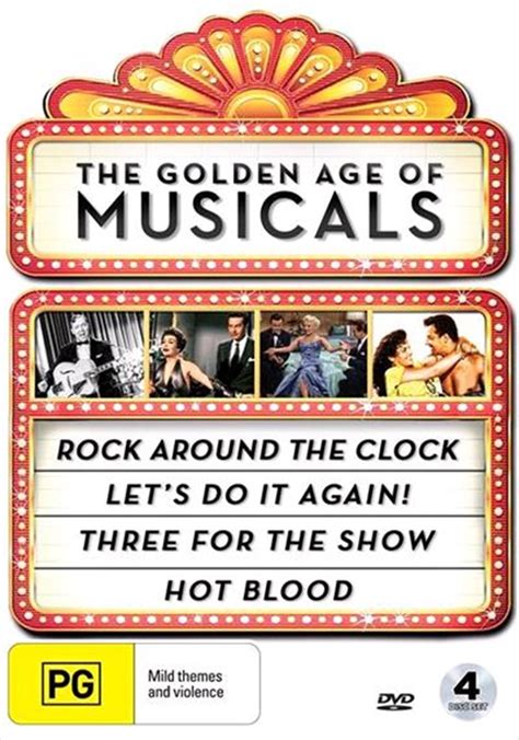 buy golden age of musicals collection on dvd sanity