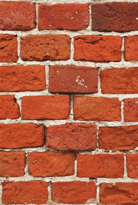 Wall Of Old Red Weathered Bricks Old Brick Wall Stock Image Image Of