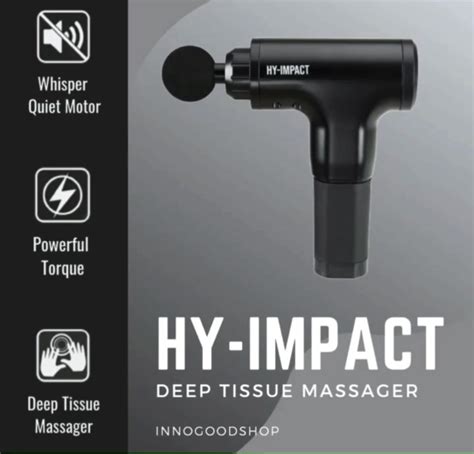 Hy Impact The Revolutionary Hy Impact Cordless Muscle Massager Provides The Relaxing And