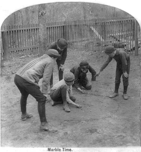 Marble Time Boys Playing Marbles 1891 Photograph By Everett