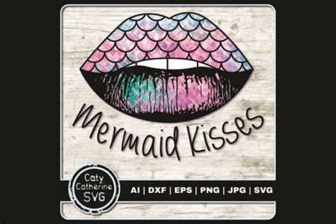 Mermaid Kisses Graphic By Caty Catherine · Creative Fabrica