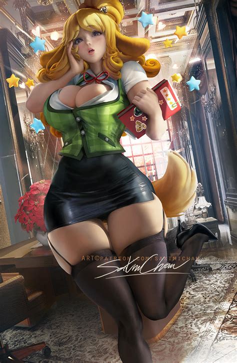 Pinup Take On Isabelle Isabelle Know Your Meme