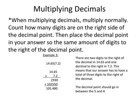 Ppt Review All Operations With Decimals Powerpoint Presentation