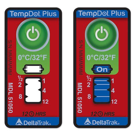 Deltatrak Introduces New Time Temperature Indicator Labels Featuring Positive “on” Indicator And