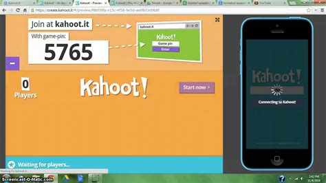 Kahoot Playing The Quiz Youtube