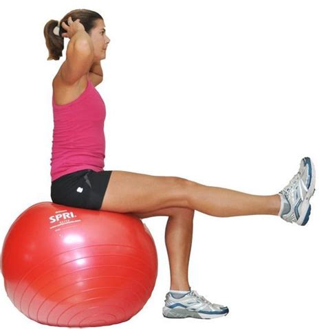 6 Day Balance Ball Exercises For Beginners For Burn Fat Fast Fitness