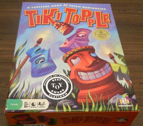 Tiki Topple Board Game Review And Rules Geeky Hobbies