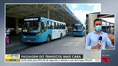 Bom Dia ES Passagem Do Transcol Sobe Para R 4 20 Globoplay