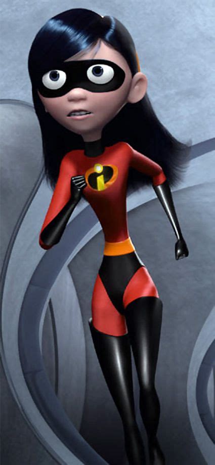 Violet The Incredibles Pixar Movie Character Profile Disney