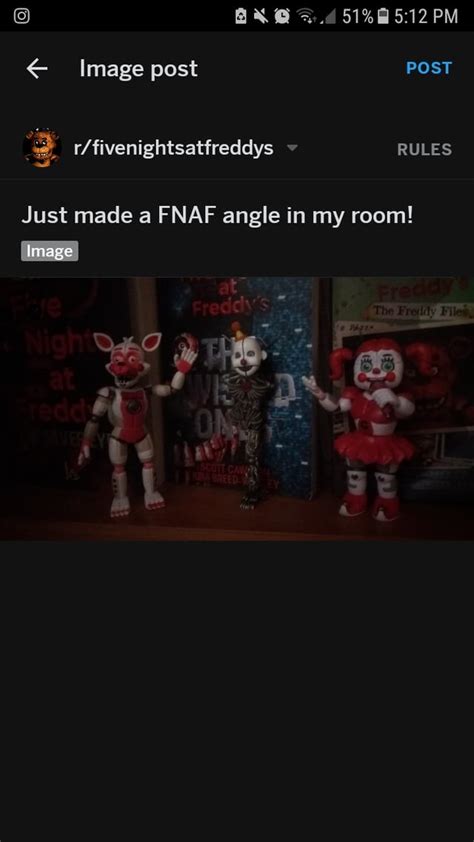 Just Made A Fnaf Angle In My Room Fivenightsatfreddys