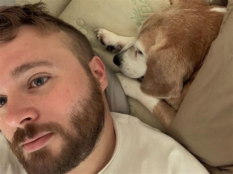 Shamelessly Using My Beagle To Lure In Cute Boys For Cuddling R Gaybrosgonemild