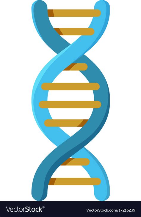 Genetics Icon Cartoon Style Royalty Free Vector Image