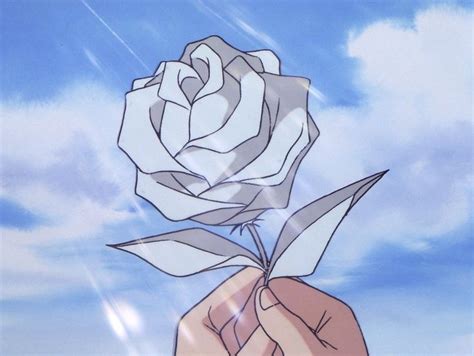 ‘anime Rose By Parisnina Blue Anime Aesthetic Anime Anime Scenery
