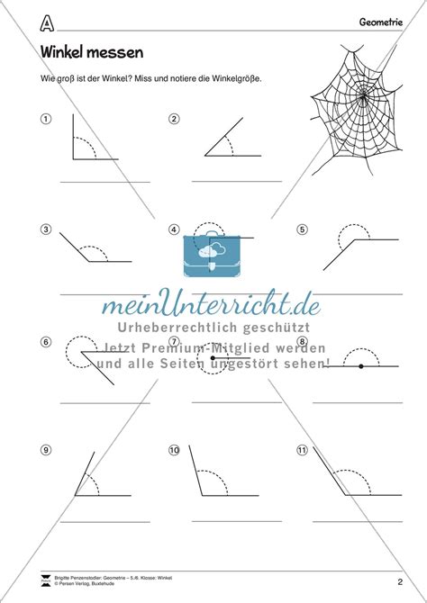 Infoposter winkel messen gratis downloaden, siehe link!! Winkel messen und zeichnen - meinUnterricht