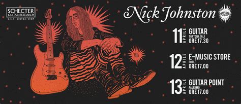 Nick Johnston Torna In Italia Per Guitar Clinic E Live