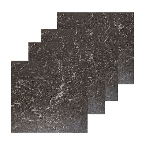 Floor Tiles Self Adhesive Vinyl Flooring Kitchen Bathroom Marble Effect