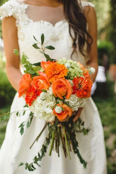 Check spelling or type a new query. Wedding Wednesday :: Orange Wedding Flowers for Fall ...
