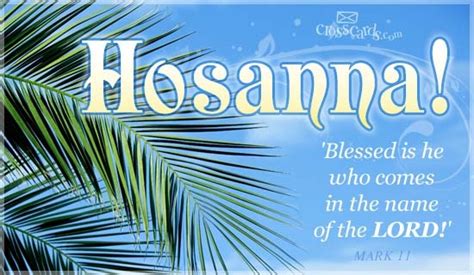 Free Hosanna Ecard Email Free Personalized Easter Cards Online Palm