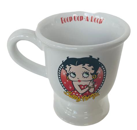 Betty Boop Mug Coffee Cup Vandor 1990 King Feature Pudgy Puppy Etsy