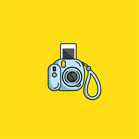 Polaroid Camera Vector Illustration Graphic Design Illustration