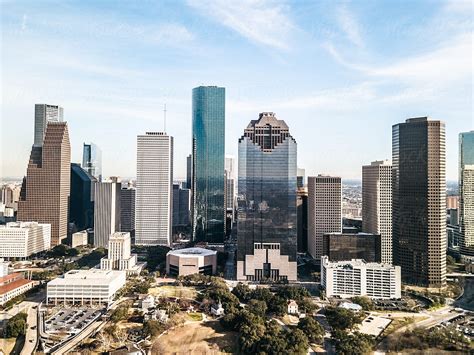 Houston Cityscape By Stocksy Contributor Kristen Curette And Daemaine