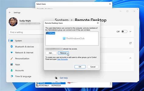 How To Add Or Remove Remote Desktop Users In Windows 1110