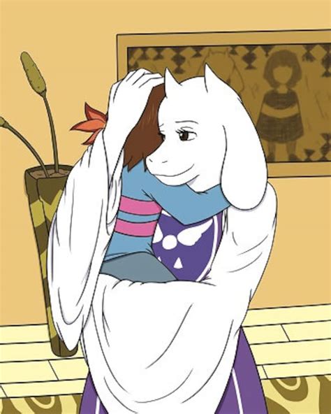 Undertale Game Fanart Print Toriel Frisk 8x10 Poster Wall Art Etsy