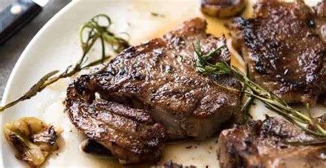Heat a skillet to medium heat on your stove top. How To Bake Oven Roasted Lamb Chops with Rosemary and Onion Sauce - The Housing Forum