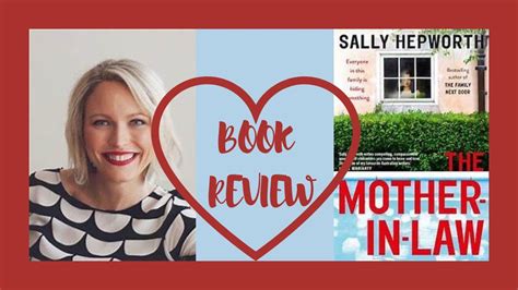 Book Review Sally Hepworth The Mother In Law Youtube