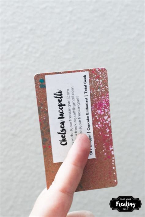 Do It Your Freaking Self Creative Diy Business Cards