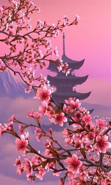☀︎・yumi☀︎╰´︶ ╯♡ On Twitter Cherry Blossom Painting Beautiful