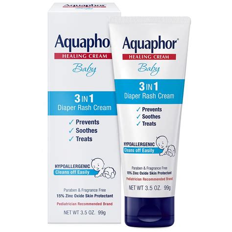 Aquaphor 3 In 1 Diaper Rash Cream Walgreens