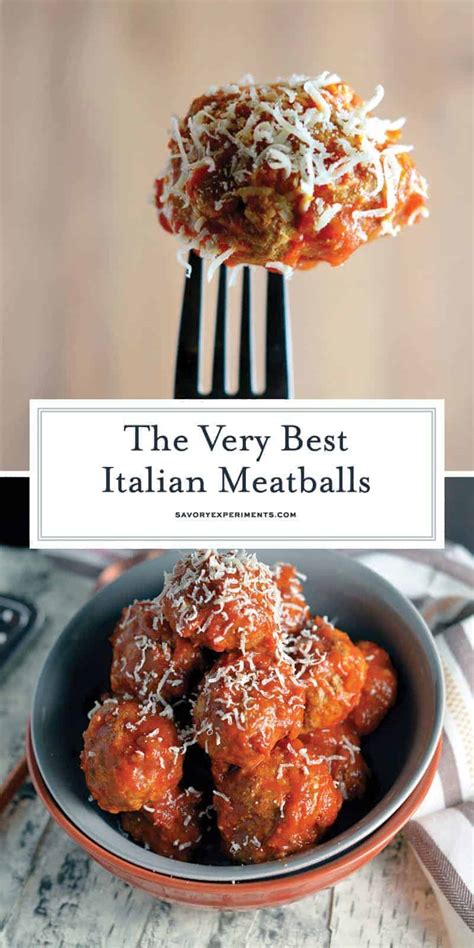 Stir onions, bread crumb mixture, eggs, parsley, garlic, salt, black pepper, red pepper flakes, italian herb seasoning, and parmesan cheese into meat mixture with a rubber spatula until combined. Best Italian Meatballs | Flavorful & Tender Meatball Recipe