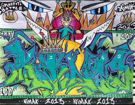 Kings Battle Sketch Graffiti By Nimakk On Deviantart